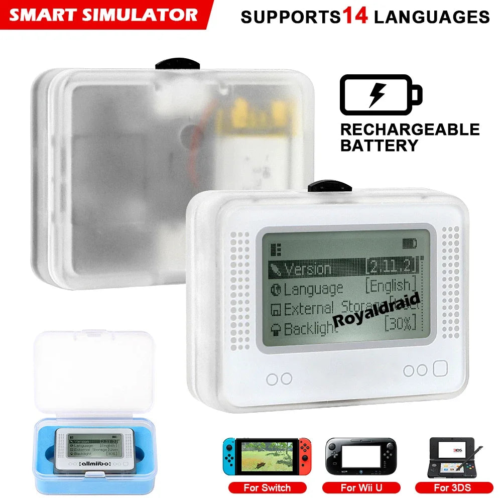 NEW Improve Gaming Experience Game Simulator Infinite Card Swipe Smart For Amiibo Emulator Universal For Switch 3DS Wii U Access