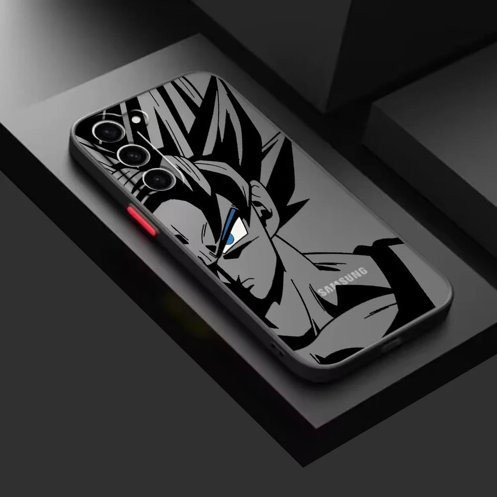 Luxury D-Dragons Balls Gokus Phone Case For Samsung Galaxy S25 S24 S23 S22 S21 S20 S10 FE Note20 Plus Ultra Lite 5G Back Cover