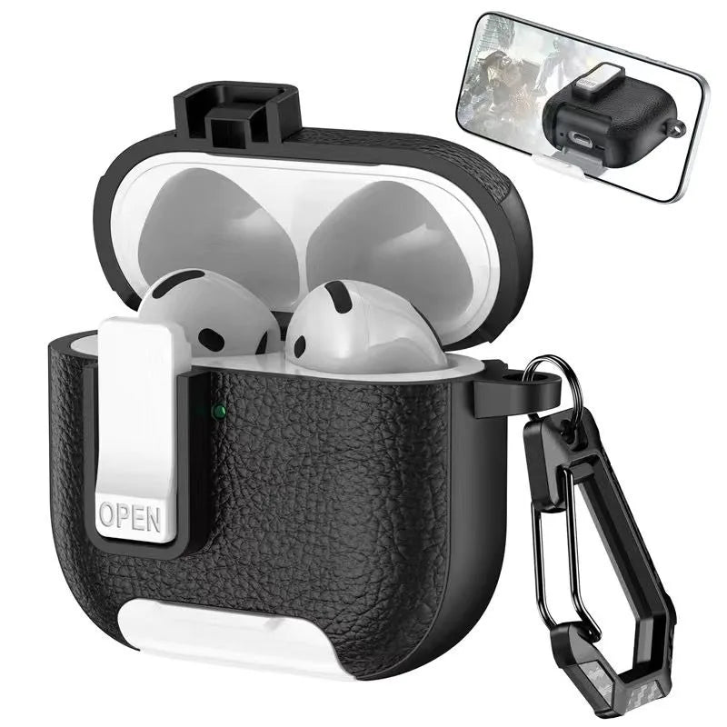 Phone Holder Compatible Shockproof AirPods Case – Mobizzio
