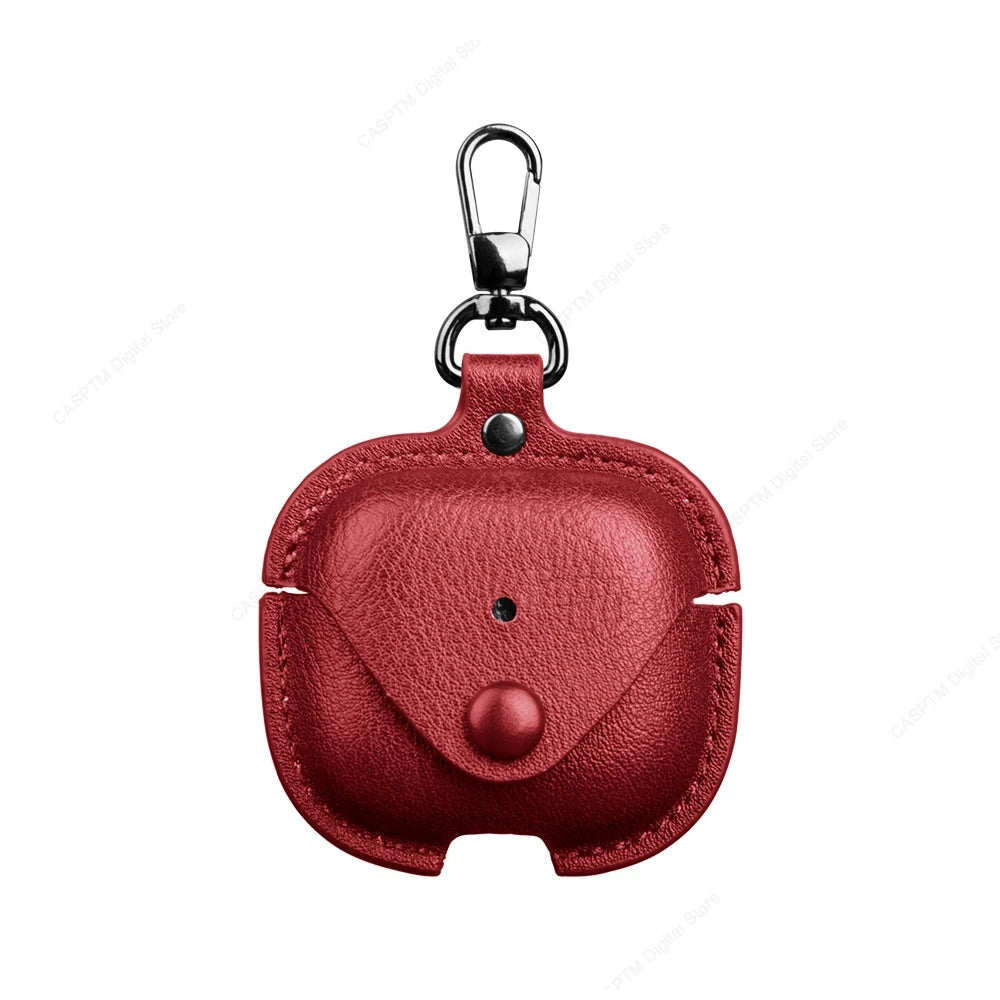 Retro Leather Case For AirPods 4 Pro 3 Business Earphone Cases For Apple AirPods 4 4th Generation Cover Headset Shell With Hook