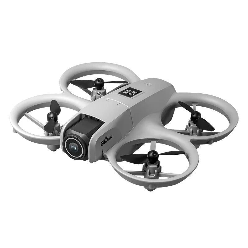 GT3 Drone with HD Dual Camera 180° Upward Shooting, Obstacle Avoidance & Optical Flow Positioning, Foldable Po
