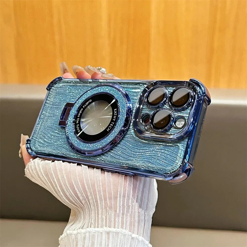 Glitter Finish Full Protection iPhone Case – Mobizzio