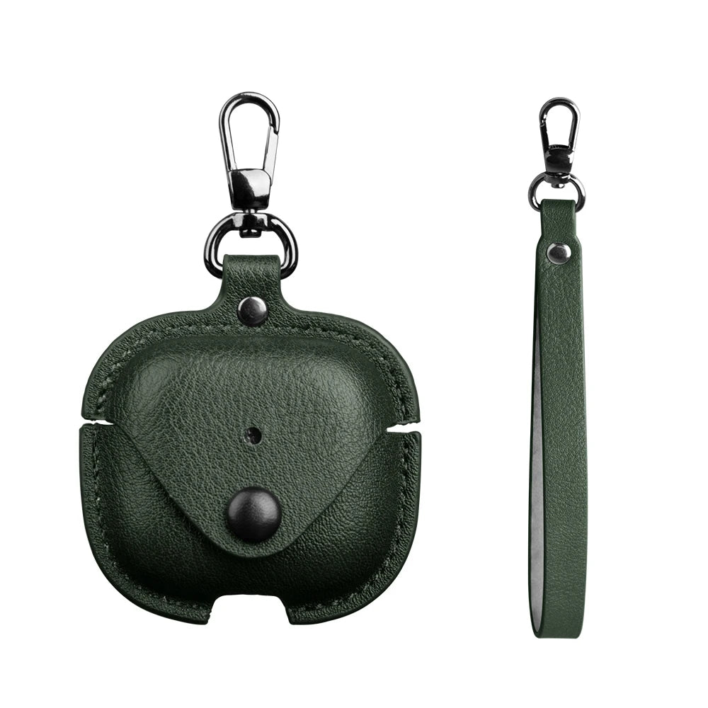 Retro Leather Case For AirPods 4 Pro 3 Business Earphone Cases For Apple AirPods 4 4th Generation Cover Headset Shell With Hook