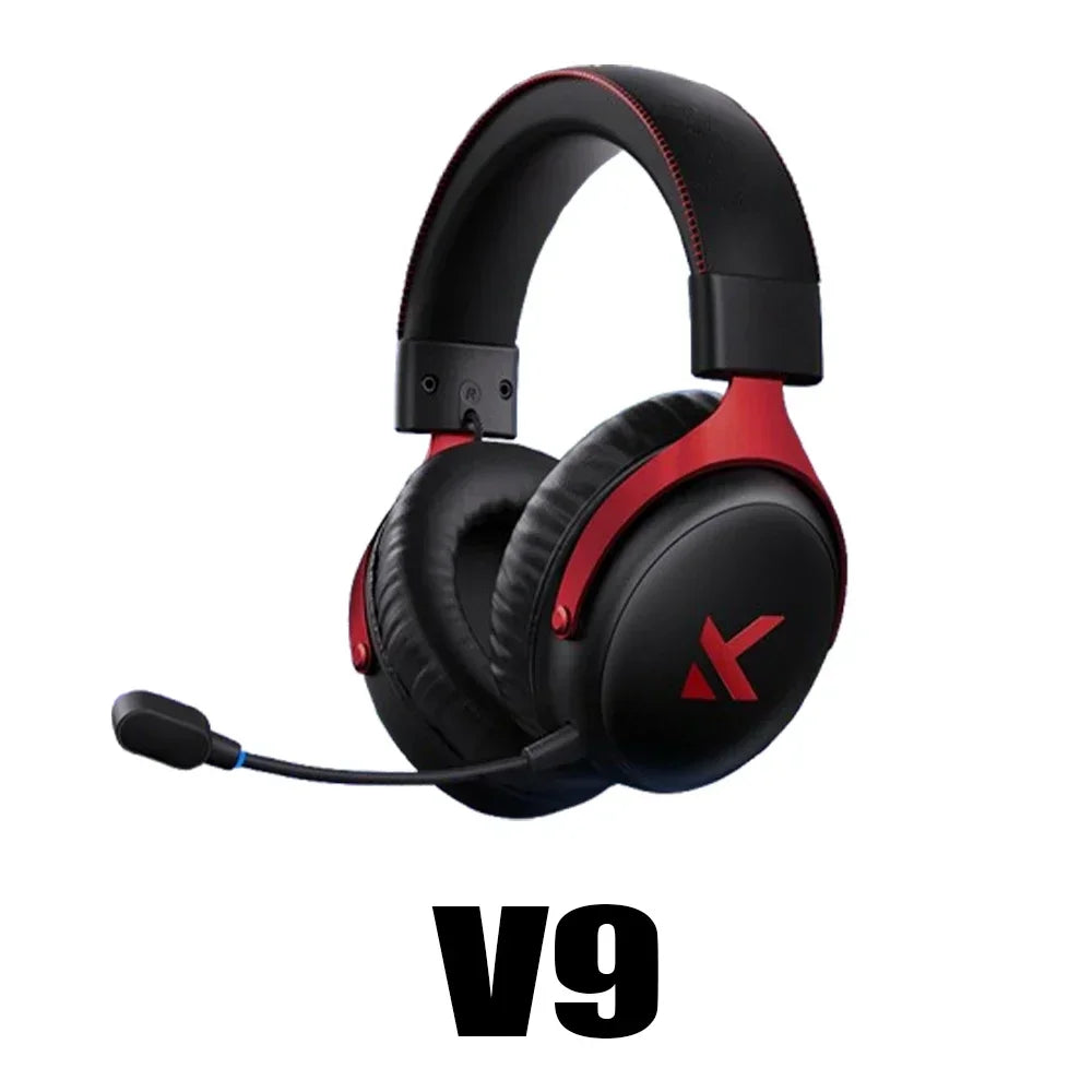 MCHOSE V9 Pro Headset with Microphone Three Mode Bluetooth Wireless Computer PC Gamer Headphones Accessories V9 Pro MCHOSE