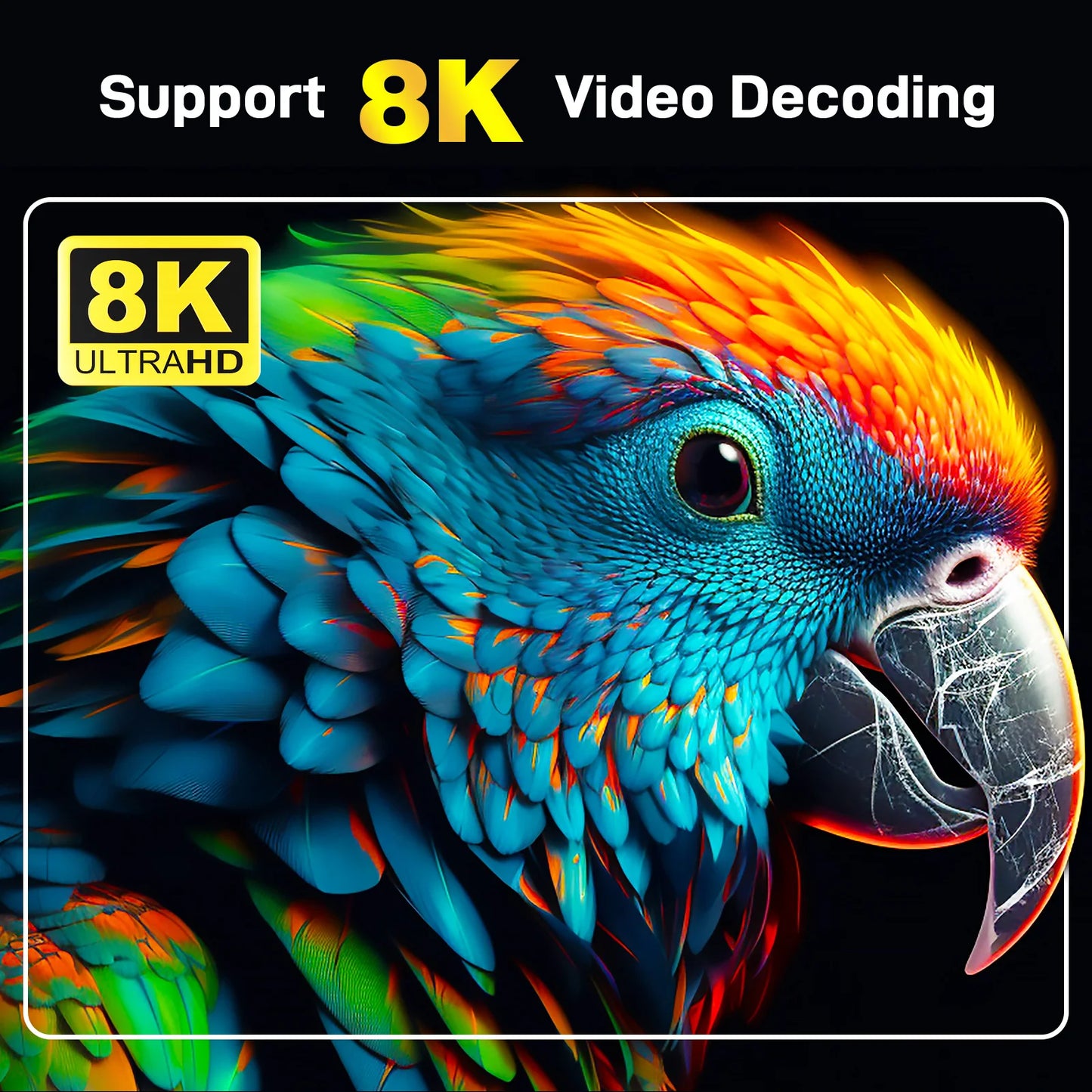 Real Android 14 TV Stick 4K ATV Mini TV Box Support 8K Video BT5.0 2.4G&5G Dual WiFi Voice Remote Quad Core Smart TV Box 2025
