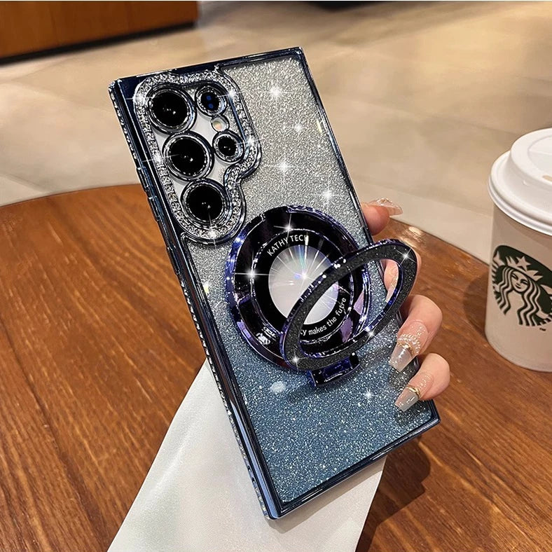 Premium Sparkle Ring Holder Phone Case – Mobizzio