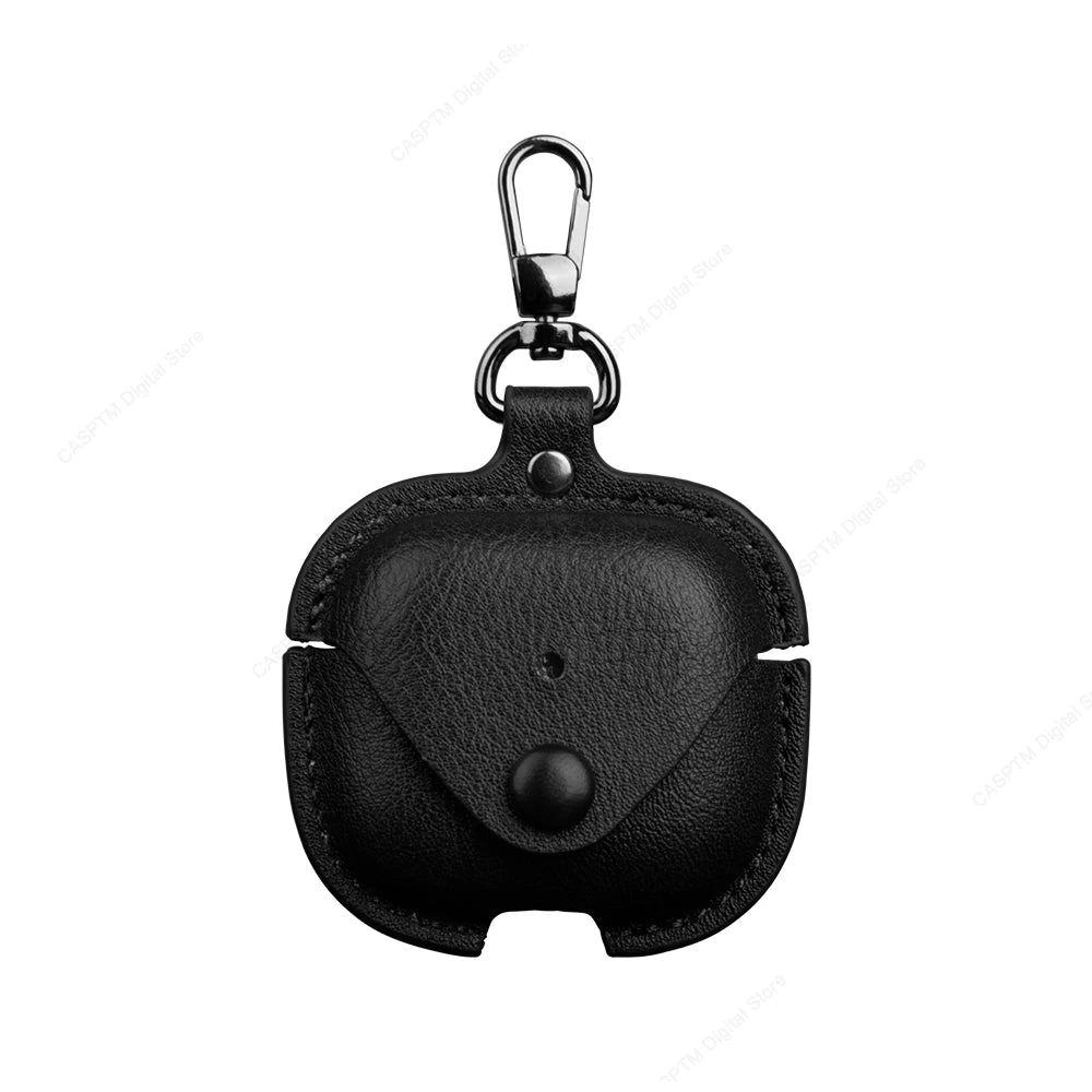 Retro Leather Case For AirPods 4 Pro 3 Business Earphone Cases For Apple AirPods 4 4th Generation Cover Headset Shell With Hook