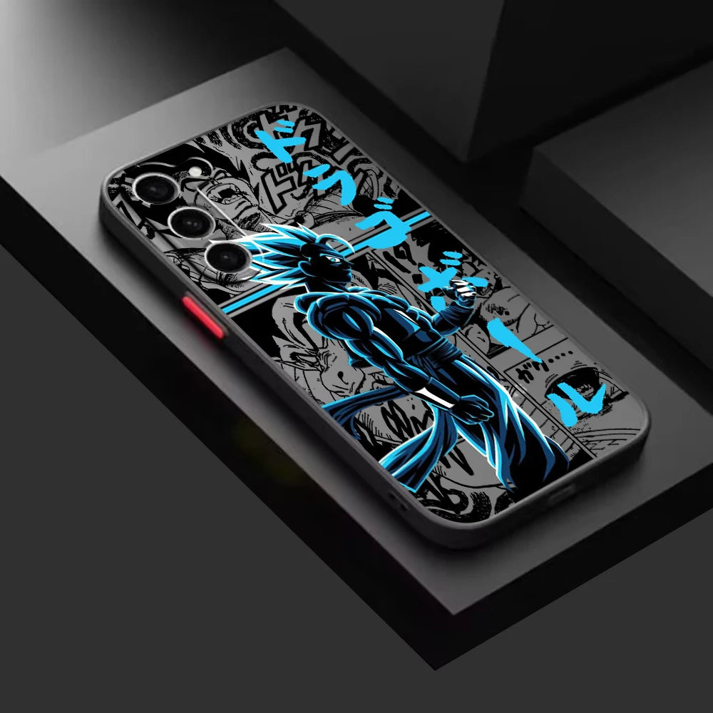 Luxury D-Dragons Balls Gokus Phone Case For Samsung Galaxy S25 S24 S23 S22 S21 S20 S10 FE Note20 Plus Ultra Lite 5G Back Cover