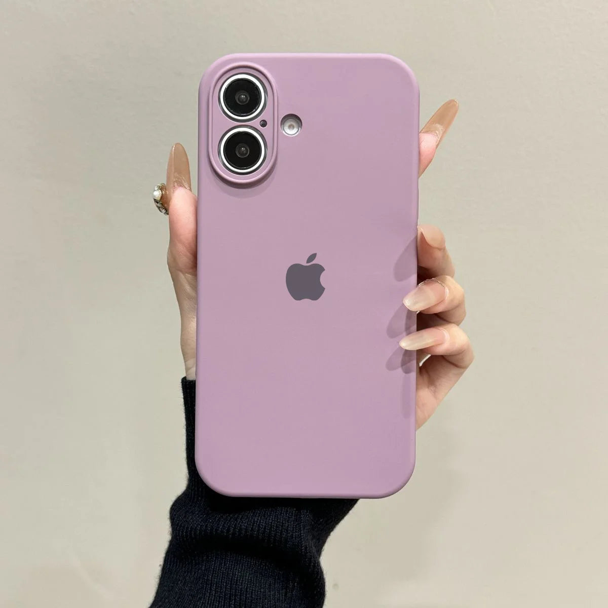 Original Liquid Silicone Phone Case For iPhone 16 15 13 12 14 Pro Max Apple Cases For iPhone 13 12 14 15 16 Plus Full Logo Cover