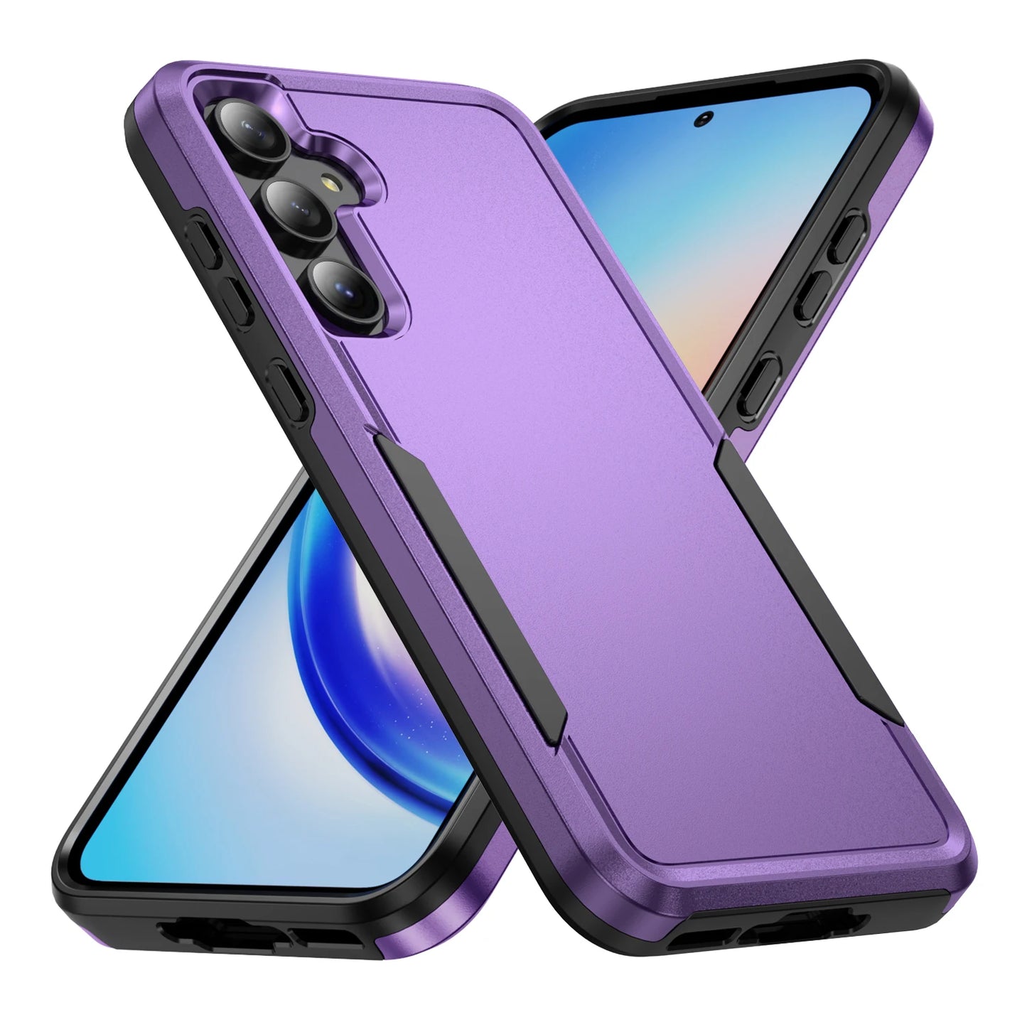 Military Grade Cases for Samsung Galaxy S25 FE S22 S23 Plus S21 S24 FE Ultra Edge A17 A54 A16 5G A56 A55 A35 A15 Armor Case