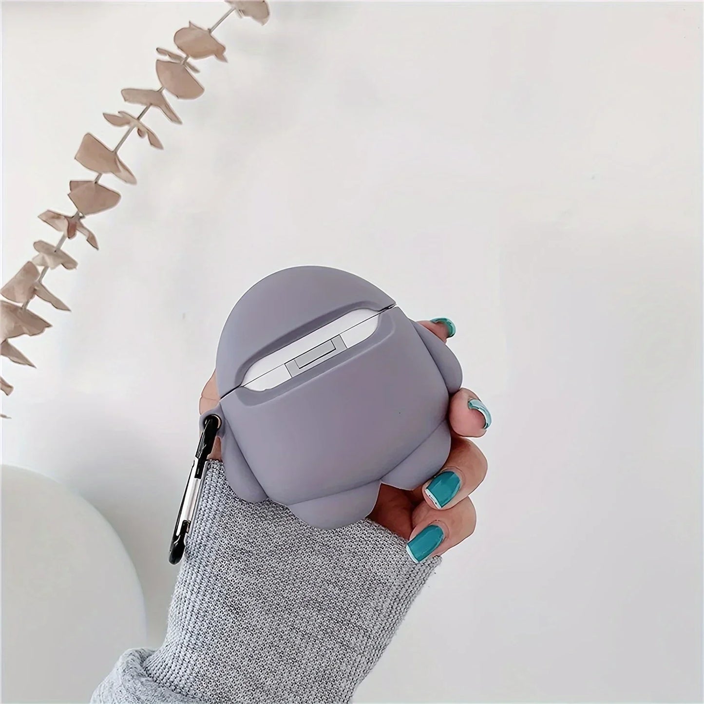 Cute Silicone Headset Cover For AirPods 4 1 or 2 3 Case Cartoon Shark Wireless Bluetooth Earphone Case Box For AirPods Pro 2