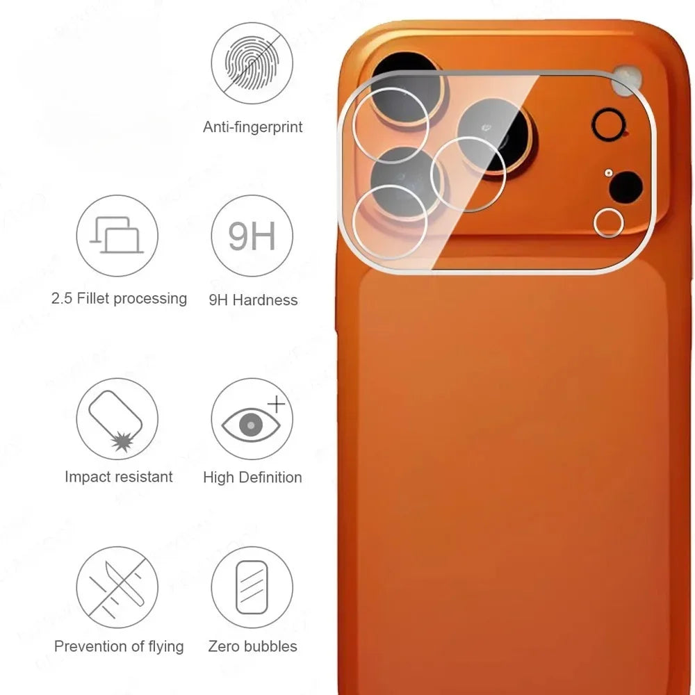 3 Pack Screen Protector for iPhone 17 pro Max + 3 Pack Camera Lens Protector with Installation Frame,Sensor Protection,Dynamic I