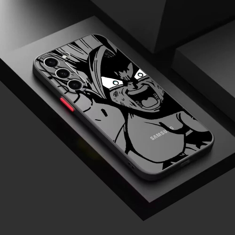 Luxury D-Dragons Balls Gokus Phone Case For Samsung Galaxy S25 S24 S23 S22 S21 S20 S10 FE Note20 Plus Ultra Lite 5G Back Cover