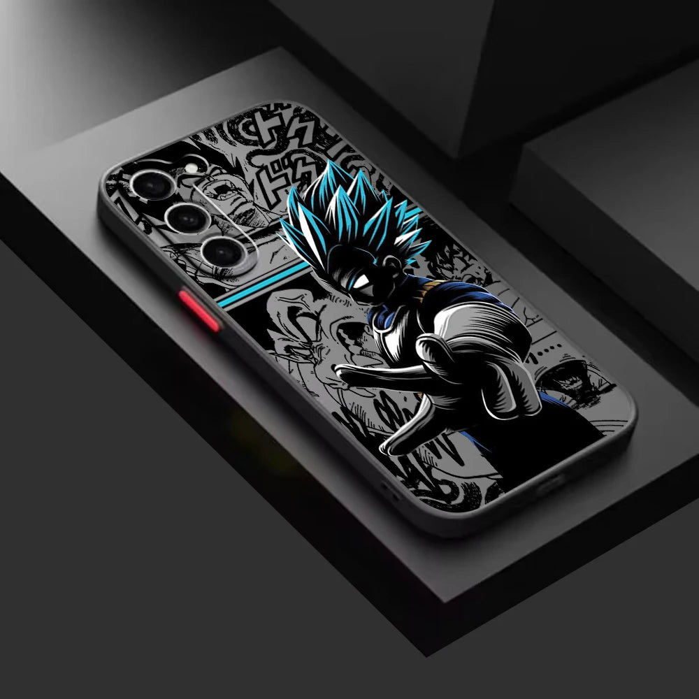 Luxury D-Dragons Balls Gokus Phone Case For Samsung Galaxy S25 S24 S23 S22 S21 S20 S10 FE Note20 Plus Ultra Lite 5G Back Cover