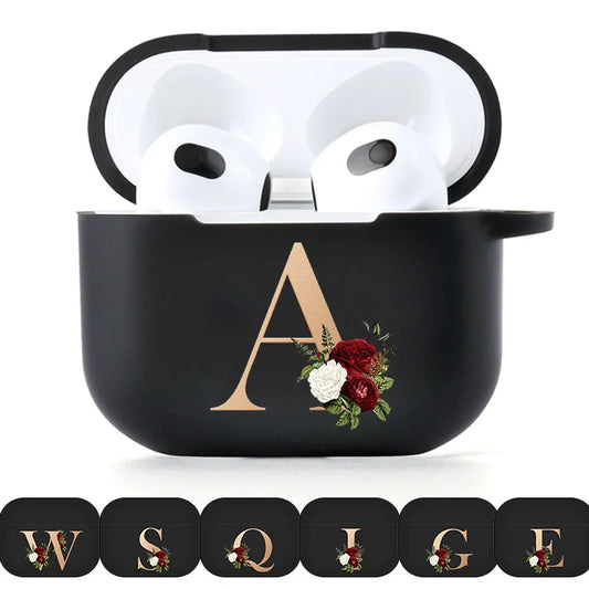 For Airpods Pro 2 USB C Case Silicone Letters Earphone Case For Apple AirPods  4 2nd Generation Pro2 Funda Headset Sleeve Case