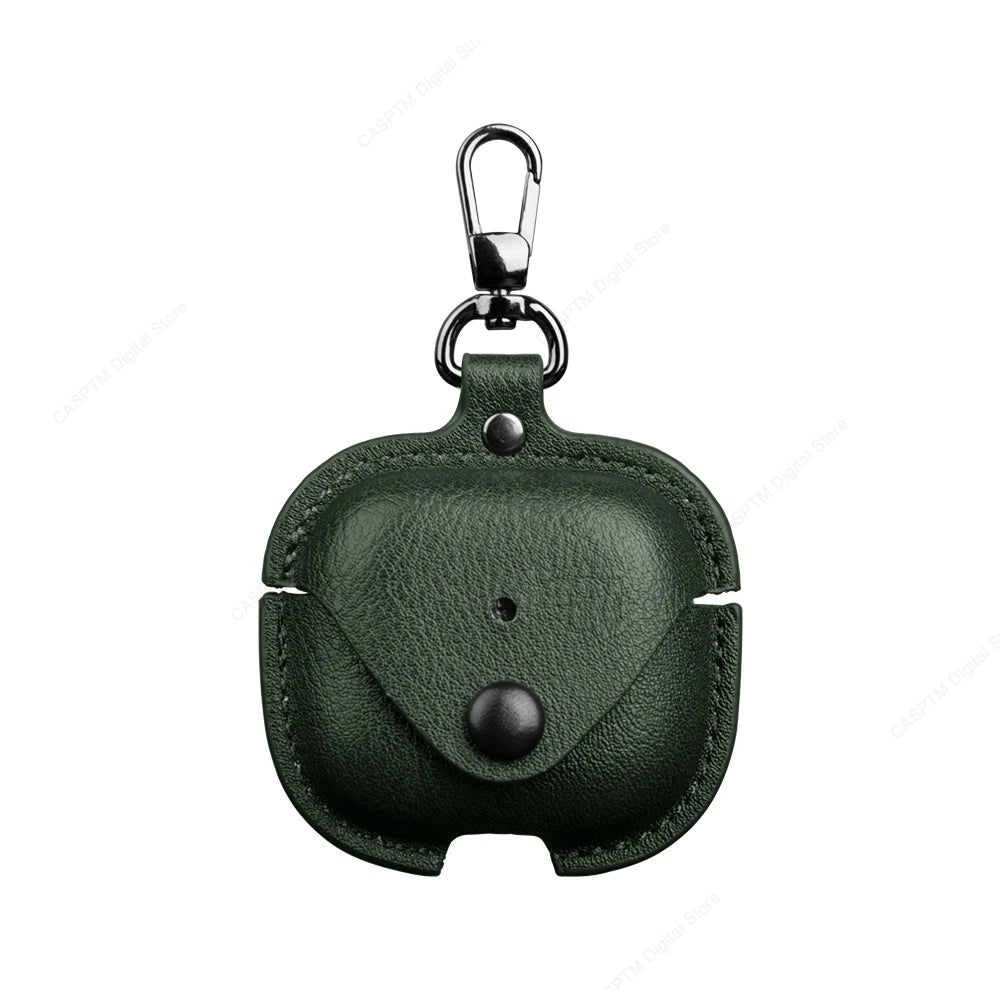Retro Leather Case For AirPods 4 Pro 3 Business Earphone Cases For Apple AirPods 4 4th Generation Cover Headset Shell With Hook