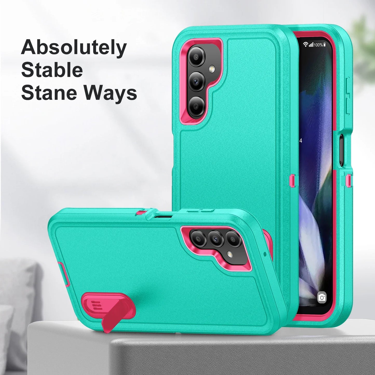 Anti-Shock Strong Cover Cases for Samsung Galaxy A17 A54 5G A56 A36 A16 A15 A14 A53 A13 S23 FE S24 S25 Ultra edge S22 Plus Bag