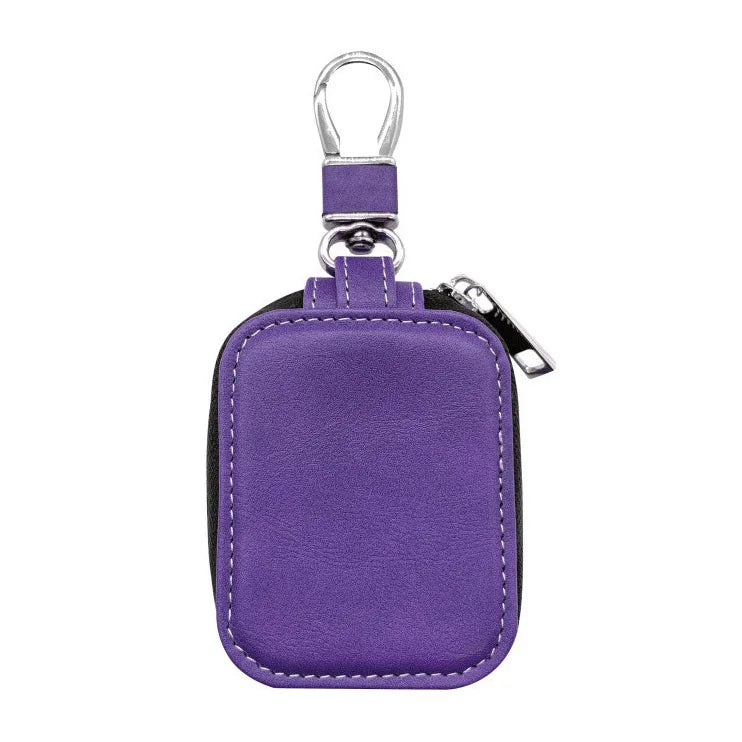 Universal Luxury Shockproof Zipper PU Leather Wireless Earphone Cover Case Fit for Airpods Earbuds Protection Sheath Classical