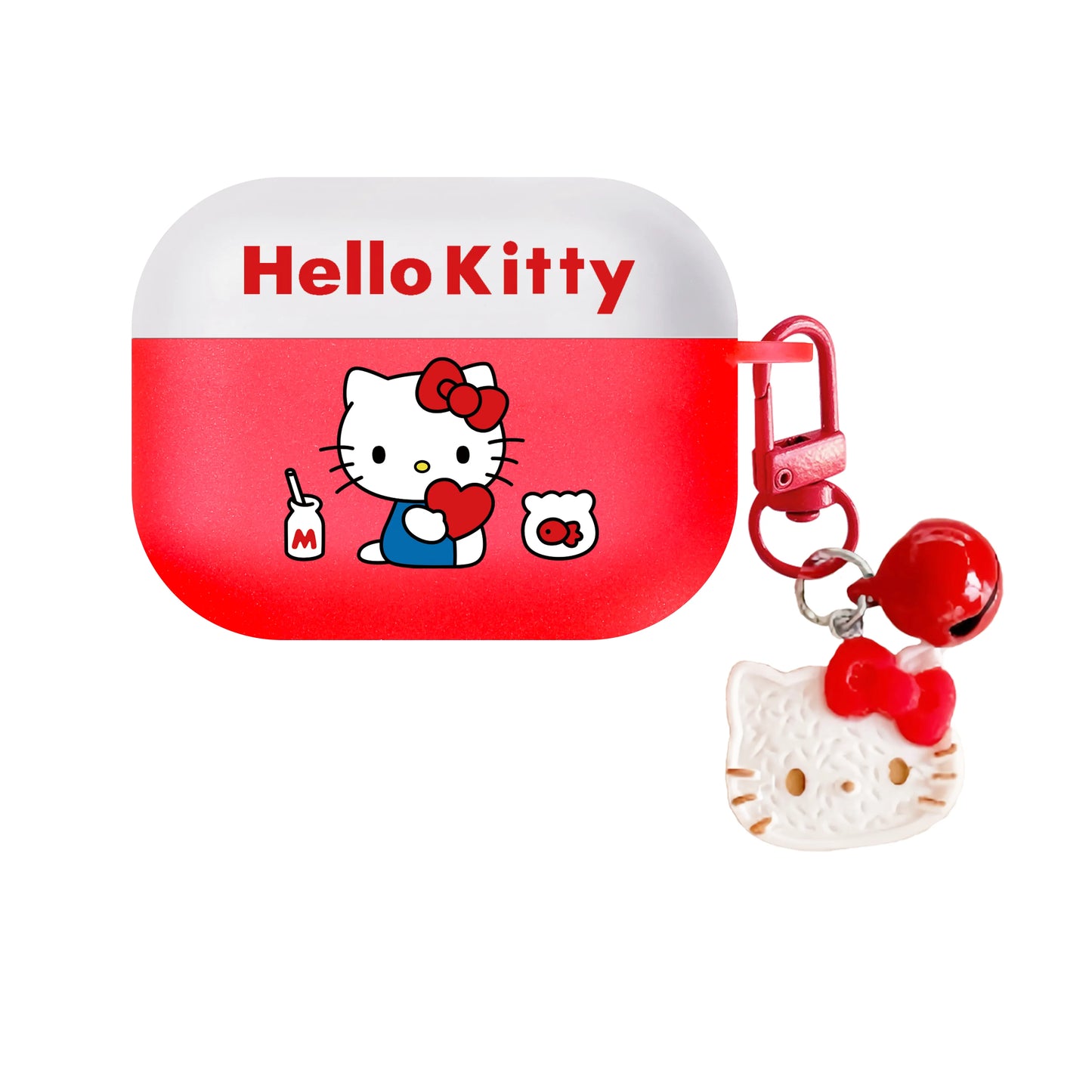 For Airpods 1 2 3 4 Pro Pro 2 Color Collision Fashion Hello Kitty Matte TPU Earphone Case Accessories Cover