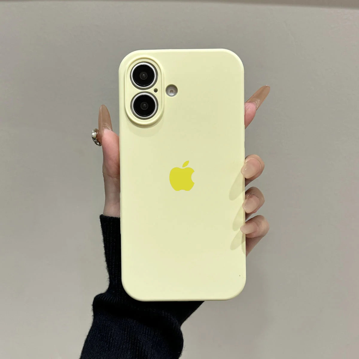 Original Liquid Silicone Phone Case For iPhone 16 15 13 12 14 Pro Max Apple Cases For iPhone 13 12 14 15 16 Plus Full Logo Cover