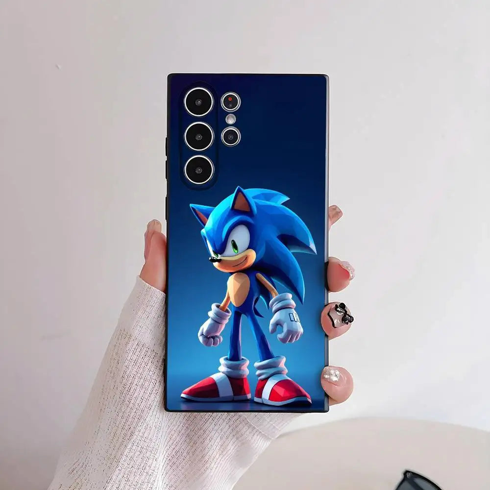 Sonic Character Print Samsung Case – Mobizzio