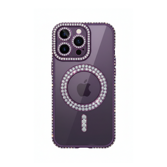 High-Grade Rhinestone MagSafe iPhone Case – Mobizzio