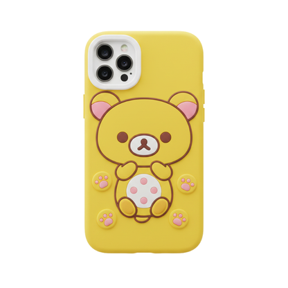 Cute Bear Silicone Designer iPhone Case – Mobizzio