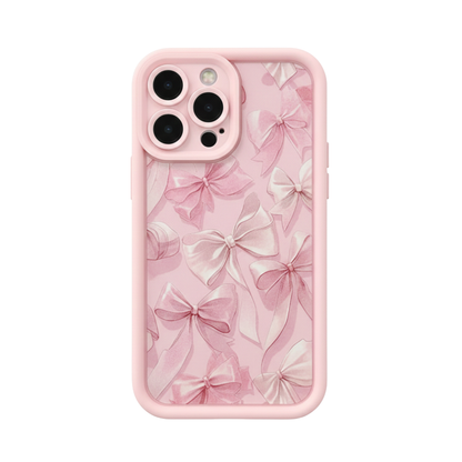Bow Pattern Designer iPhone Case by Mobizzio