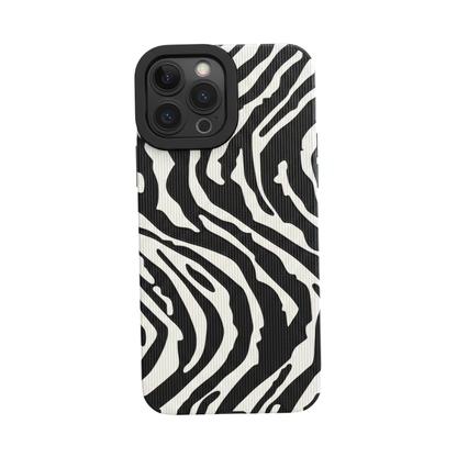 Bold Zebra Pattern Designer iPhone Case – Mobizzio