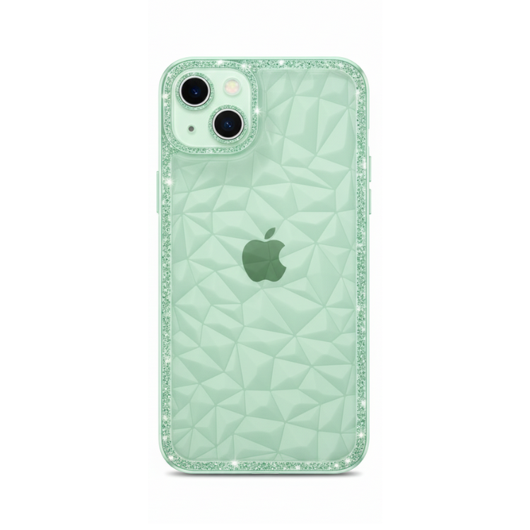 Crystal Glitter Diamond Pattern Soft Phone Case For iPhone – Mobizzio