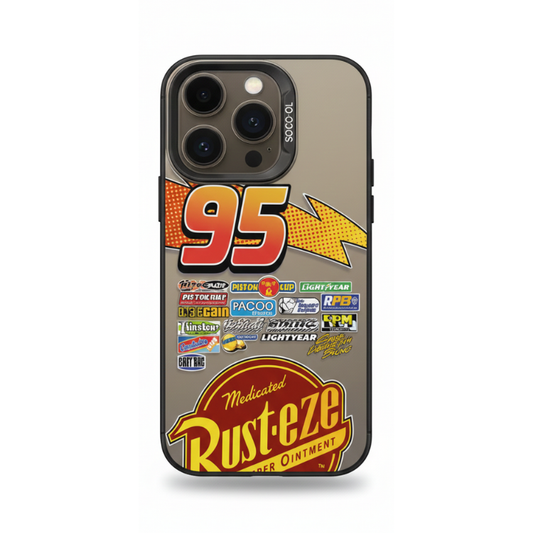 Lightning McQueen 95 Cars Plating Case for iPhone – Mobizzio