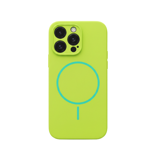 Fashion Fluorescent Silicone MagSafe iPhone Case – Mobizzio