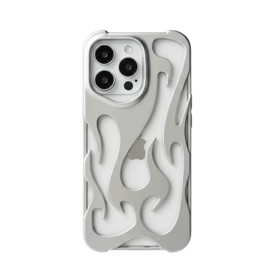 3D Flame Pattern Slim iPhone Case – Mobizzio
