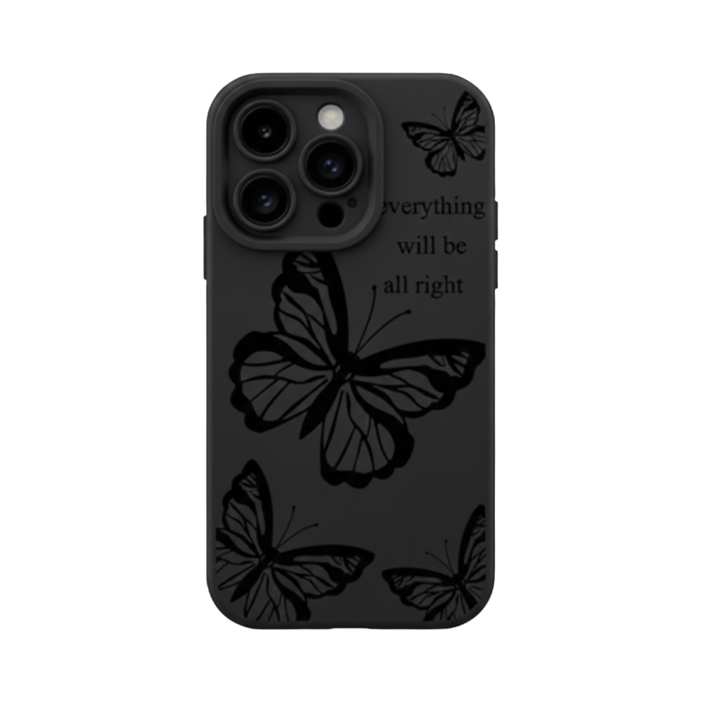 Minimal Butterfly Art iPhone Case – Mobizzio
