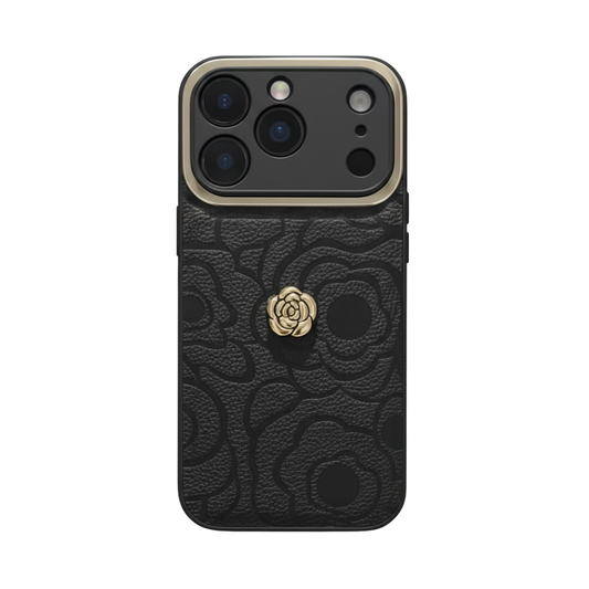 Elegant Floral Embossed iPhone Case – Mobizzio