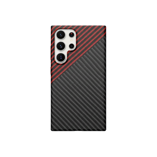 Carbon Fiber Texture Armor Magnetic Phone Case – Mobizzio