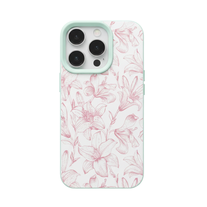 Delicate Floral Line Art iPhone Case – Mobizzio