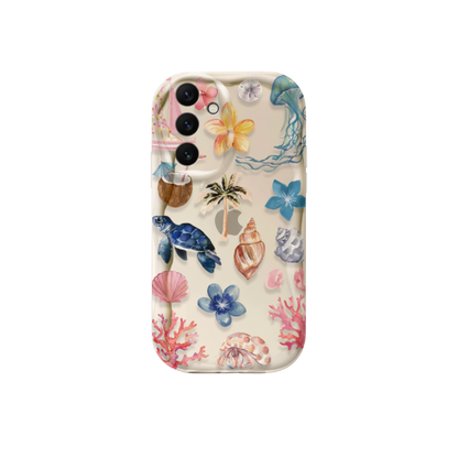 3D Sea Elements Phone Case – Mobizzio