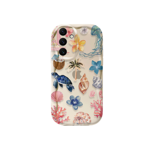 3D Sea Elements Phone Case – Mobizzio