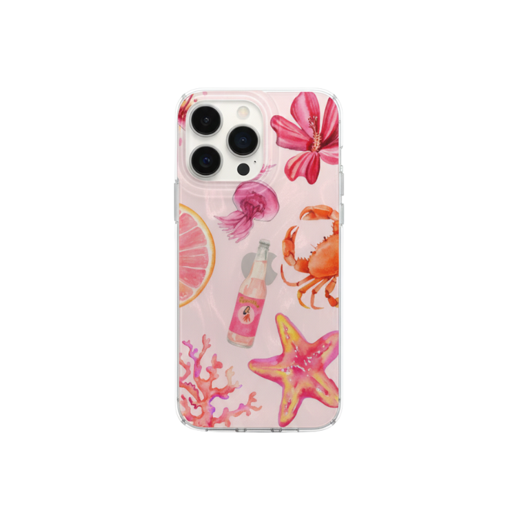 Cute Pink Starfish Jellyfish Phone Case – Mobizzio