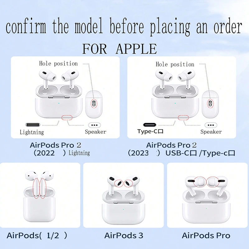 Wireless Bluetooth Case For AirPods1/2/4/3 AirPods pro pro2 Soft Flower Pattern Earphone Cover With Cute Lamb Tulip Key Chain