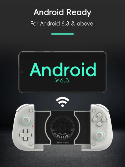 DATA FROG X3 Wireless Controller for Android Game Controller for Samsung Galaxy for PUBG Mobile for Switch/Switch OLED