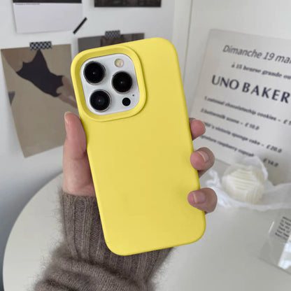 Luxury For Apple Original Silicone Phone Case For iPhone 15 13 12 11 14 Pro Max Mini X XS XR 8 Plus Shockproof Cover Accessories