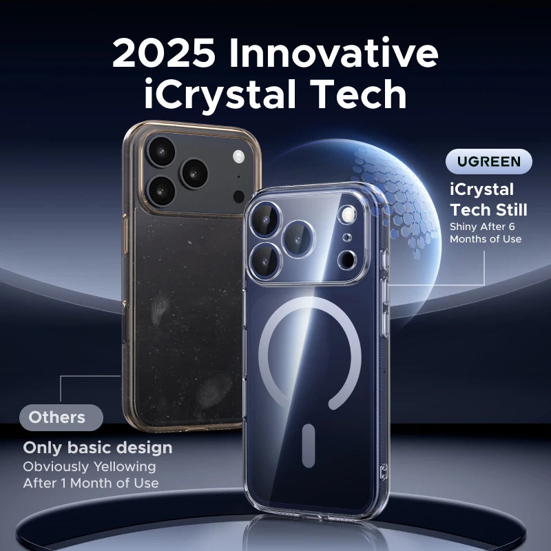 Crystal Clear Magnetic Protection iPhone Case – Mobizzio