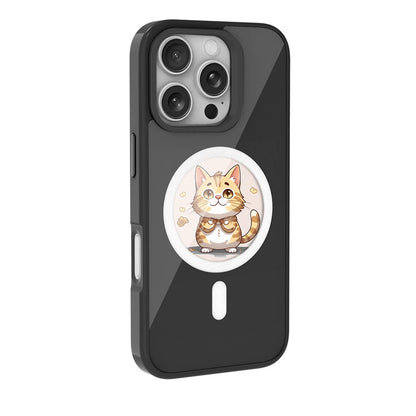 Magnetic NFC Ink Smart Phone Case For iphone 16 15 14 Pro Max DIY Picture Ink Phone Case Screen Phone Cover Four Colors Image