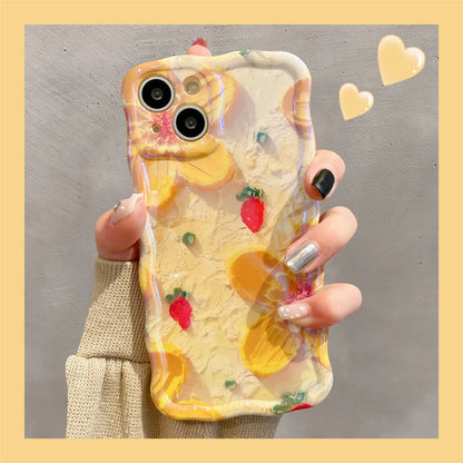 Luxury Laser Flowers Glitter iPhone Case For iPhone 17 Air 16 Pro Max 15 14 13 12 11 Plus Fashion Soft Silicone Shockproof Cover