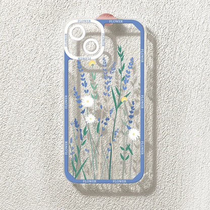 Flower Case For Samsung Galaxy A06 A56 A16 A36 A55 5G A15 A54 A14 A34 A50 A23 A32 A33 A31 A51 A71 A05 A05S S25 Ultra Plus Cover