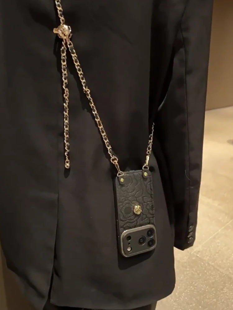 Elegant Floral Embossed iPhone Case – Mobizzio