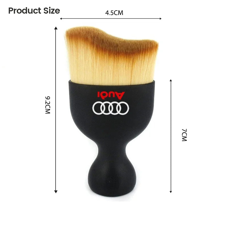 Car Interior Cleaning Tool Dashboard Air Outlet Soft Brush For Audi A1 A2 A3 A4 A5 A6 A7 A8 TT RS3 RS7 S5 B8 C6 B9 S1 Q1 Q2 Q3