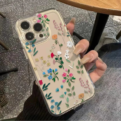 Flower Case For Samsung Galaxy A06 A56 A16 A36 A55 5G A15 A54 A14 A34 A50 A23 A32 A33 A31 A51 A71 A05 A05S S25 Ultra Plus Cover